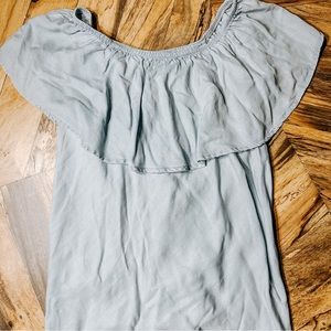 BRIDGETTE AND BAILEY OFF THE SHOULDER TOP